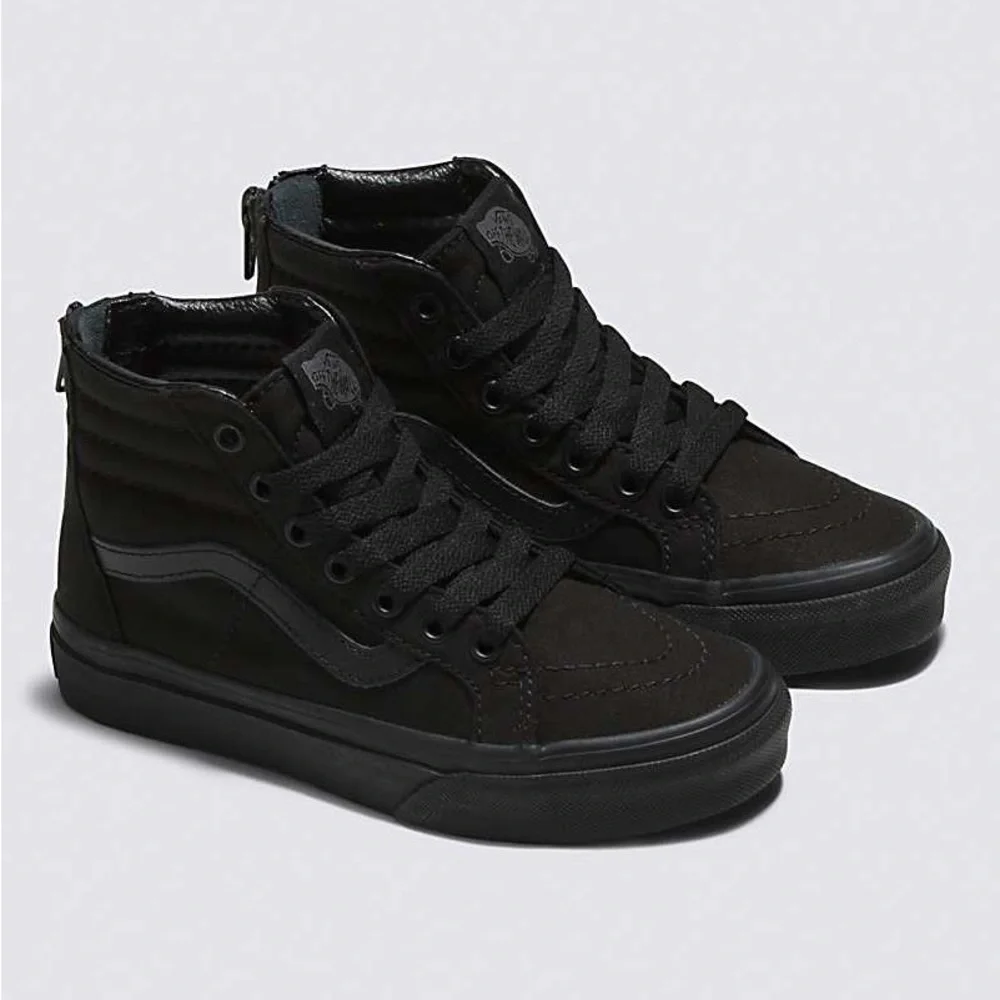 VANS SK8-Hi Zip black canvas size 12.5